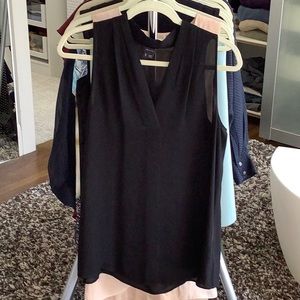 Theory silk blouse size Large